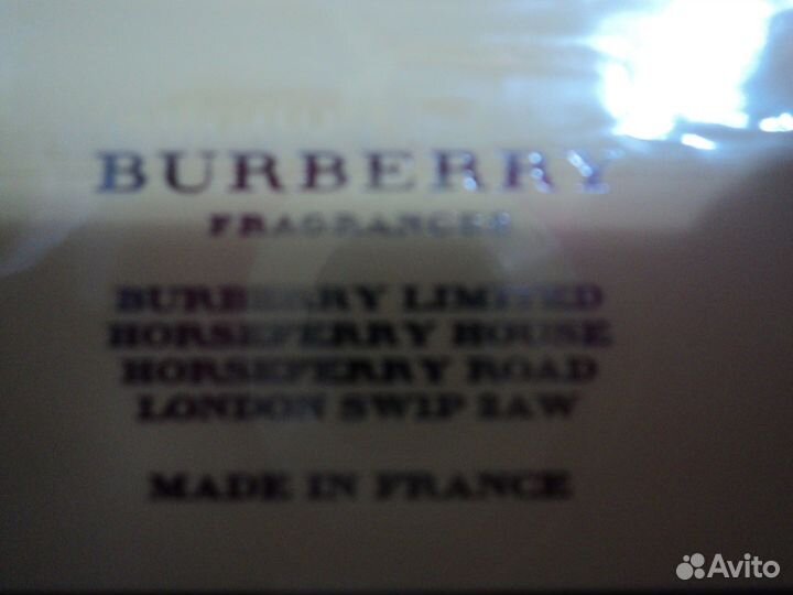 Продам духи Бурберри