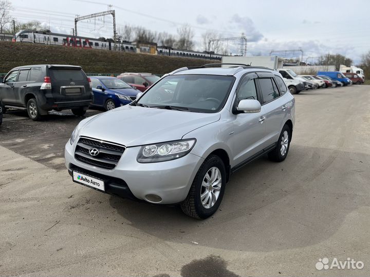 Hyundai Santa Fe 2.2 AT, 2008, 173 500 км