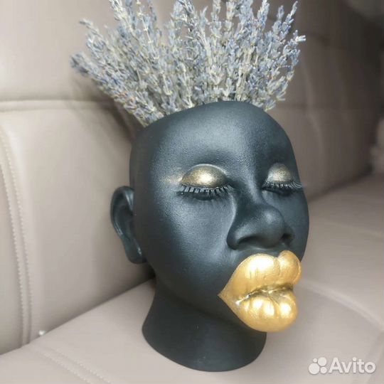 Кашпо из гипса