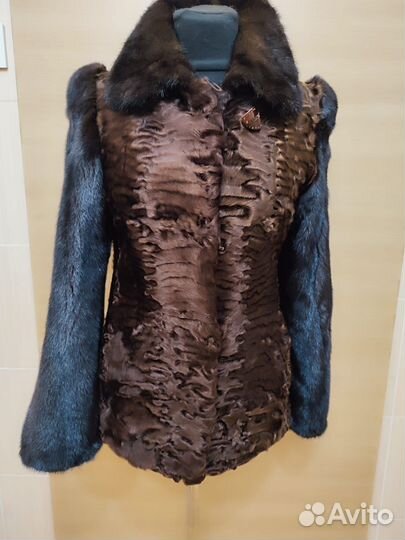 Свакара каракульча норка шубка автоледи