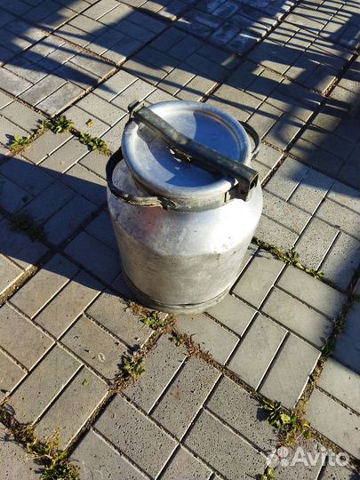 Фляга алюминиевая бу 40л