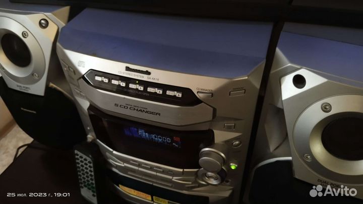 Музыкальный центр panasonic sa ak 18