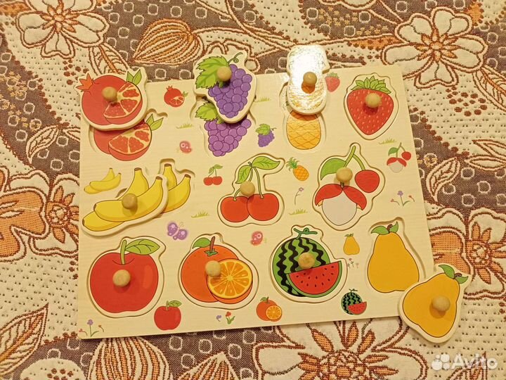 Детский деревянный планшет