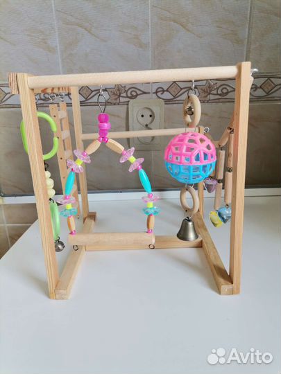 Присада (игровая площадка для попугая)