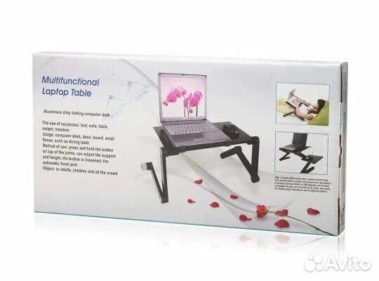 Столик трансформер для ноутбука laptop table T8