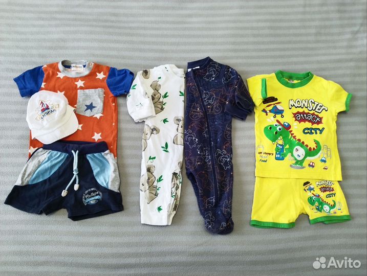 Пакет одежды для мальчика 62 68