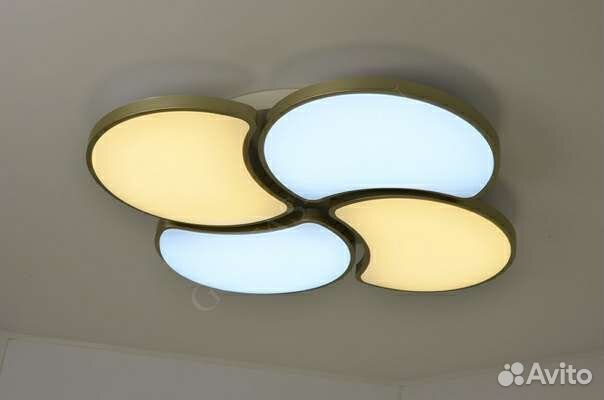 Люстра подвесная светодиодная с пультом