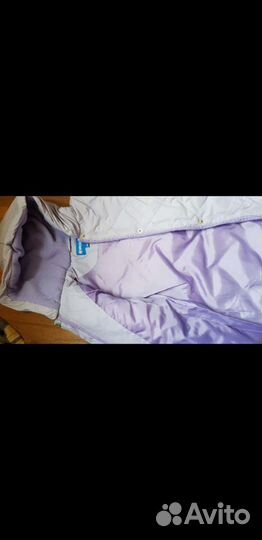 Куртка на пуху для девочки