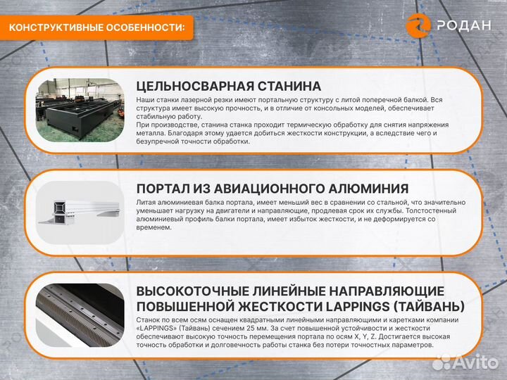 Оптоволоконный лазерный станок 1530B (3000W)