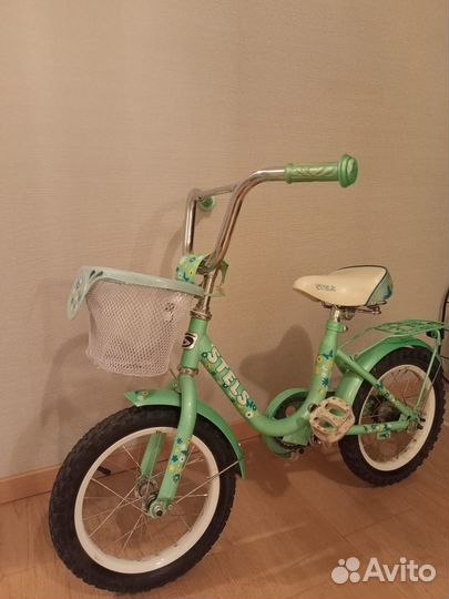 Детский четырехколесный велосипед