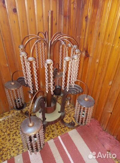 Люстра потолочная бу