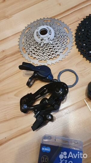 Трансмиссия Shimano Deore 10S кассета Sunrace 51