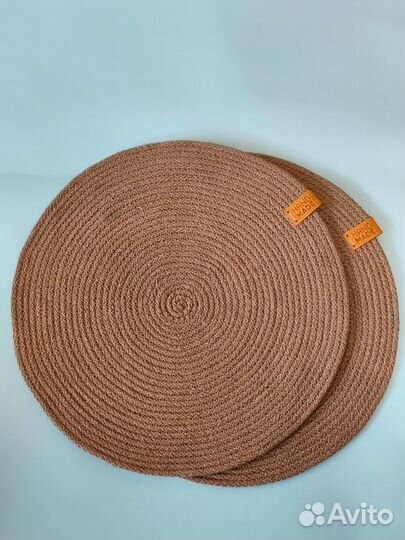 Салфетки сервировочные цвет какао