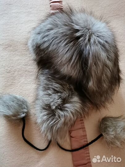 Шапка женская песец