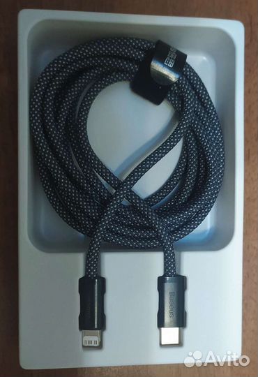 Кабель USB-C Lightning (MFI) для iPhone, iPad 2м