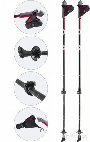 Палки для скандинавской ходьбы Ecos