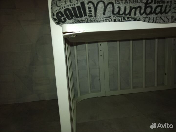 Детская кроватка приставная