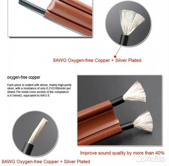 Van den hul magnum MK посеребрянный 2по 3 м