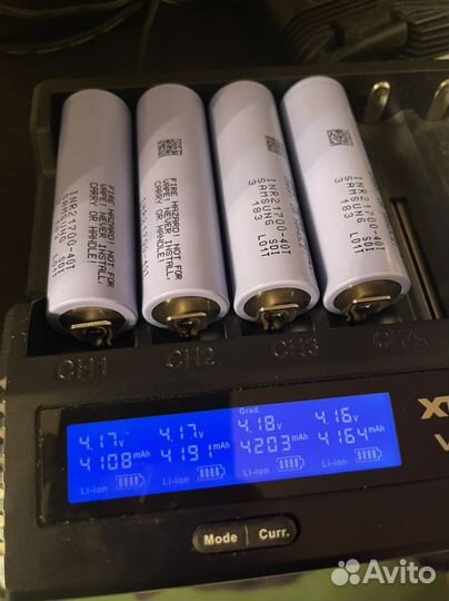 Аккумуляторы Samsung 21700 40T 4000mah 35A