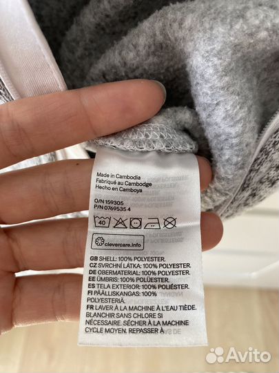 Комбинезон флисовый h&m 68р