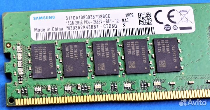 Samsung DDR4 16GB 2666 HP