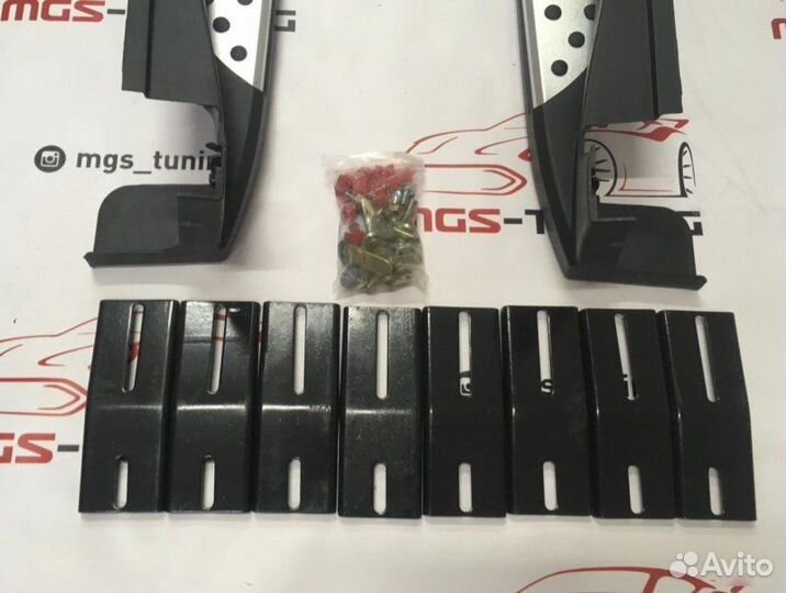 Пороги KIA Sportage 15+ дизайн 4