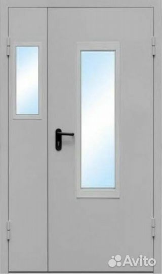 Дверь металлическая противопожарная N106