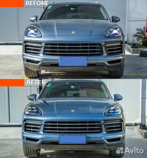 Фары светодиодные Full LED Porsche Cayenne 9Y0 E3