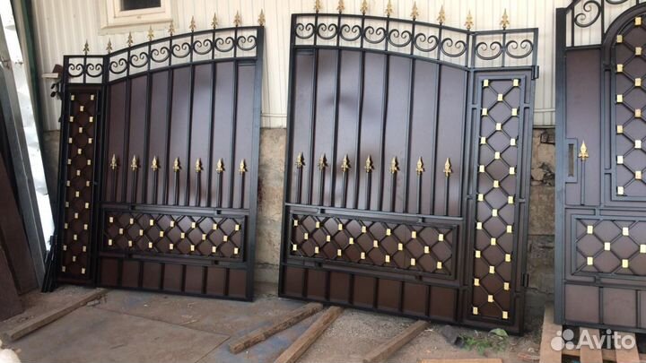 Кованые ворота