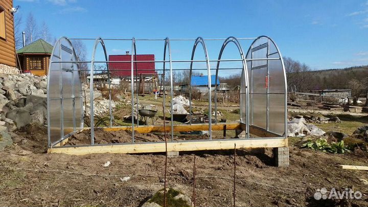 Теплицы 3х6 из поликарбоната