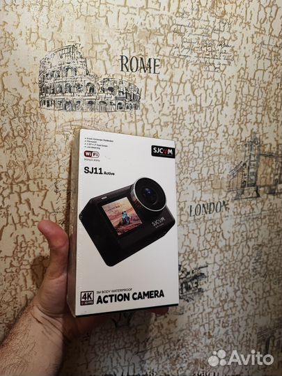 Экшн камера sjcam Sj11 Active(Новая)