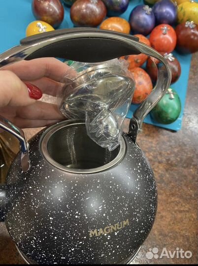 Чайник заварочный в комплекте с ситечком