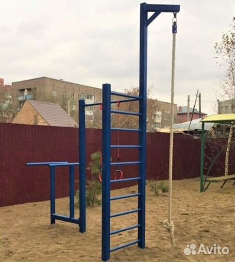 Уличный тренажерный комплекс AVU048