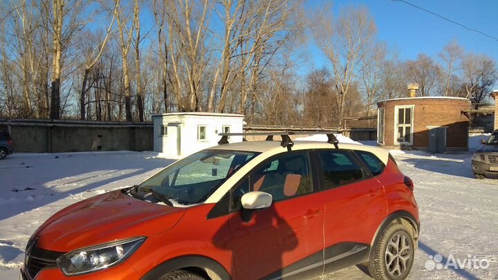 Багажник на крышу для Renault kaptur без рейлингов