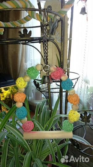 Игрушки для попугаев