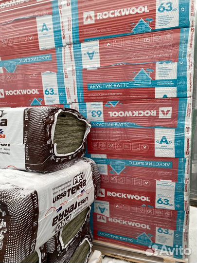 Утеплитель Rockwool Акустик Баттс