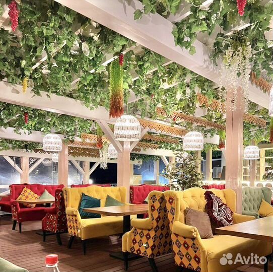 Искусственная зелень для декора