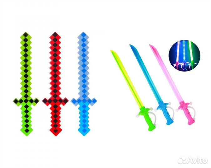 Светящиеся вертолетики, ободки, очки, оптом