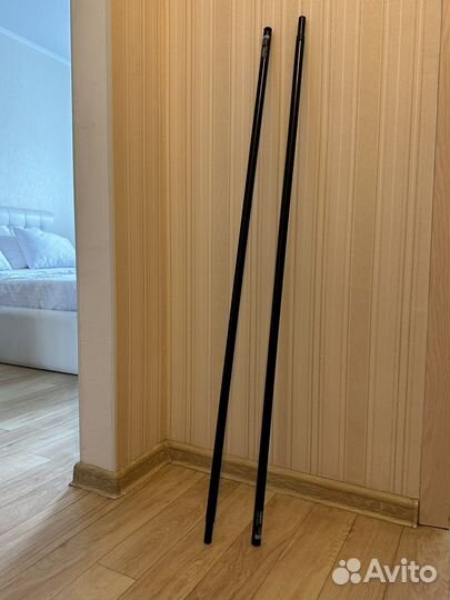 Икея рэкка двойной гардинный карниз, черный