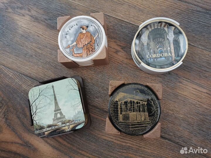 Бирдекели подставки под бокалы