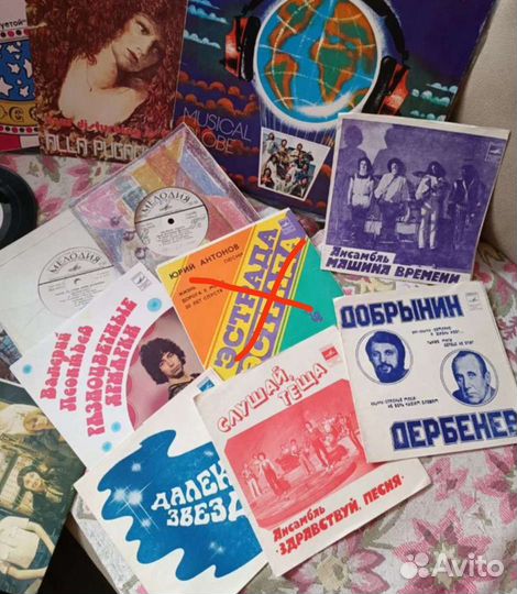 Грампластинки 80-х