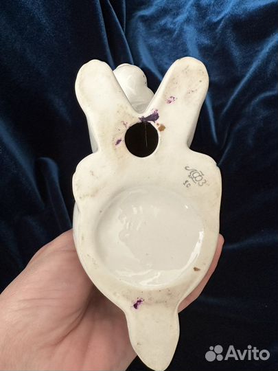 Карандашница дикобраз лфз фарфоровая статуэтка