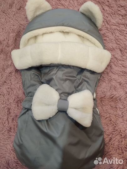 Конверт на выписку зимний новый