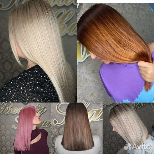 Мелирование, айртач, шатуш, балаяж