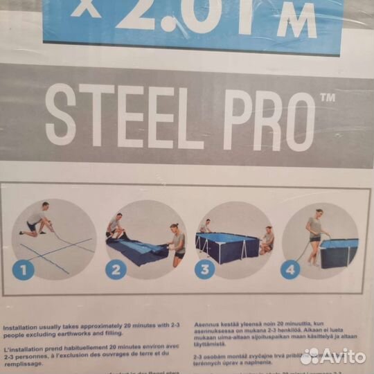 Каркасный бассейн Bestway 3м2.01м