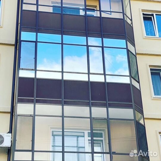Тонирование балконов