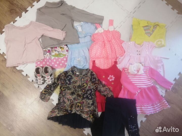 Детские вещи на девочку 1-1.5-2 года