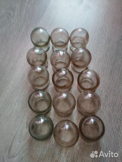 Медицинские банки стеклянные СССР