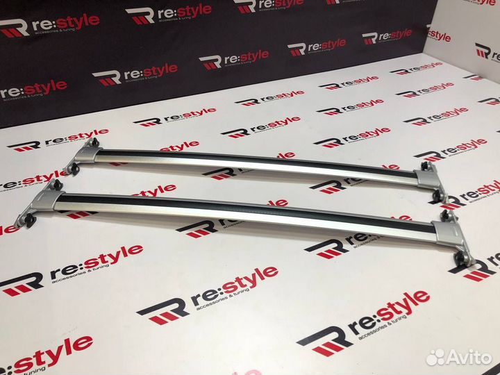 Рейлинги поперечные Toyota Land Cruiser 200 Серые