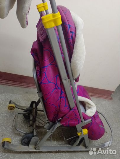 Коляска санки